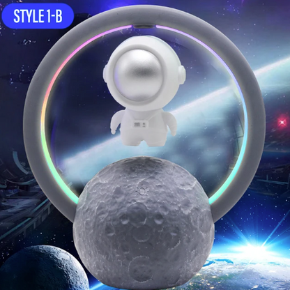 LED Magnetic Levitation Astronaut Bluetooth Speaker