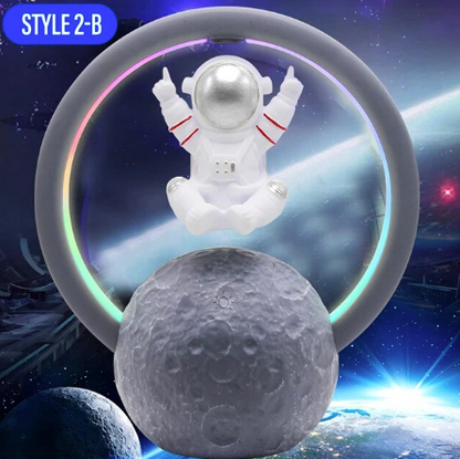 LED Magnetic Levitation Astronaut Bluetooth Speaker