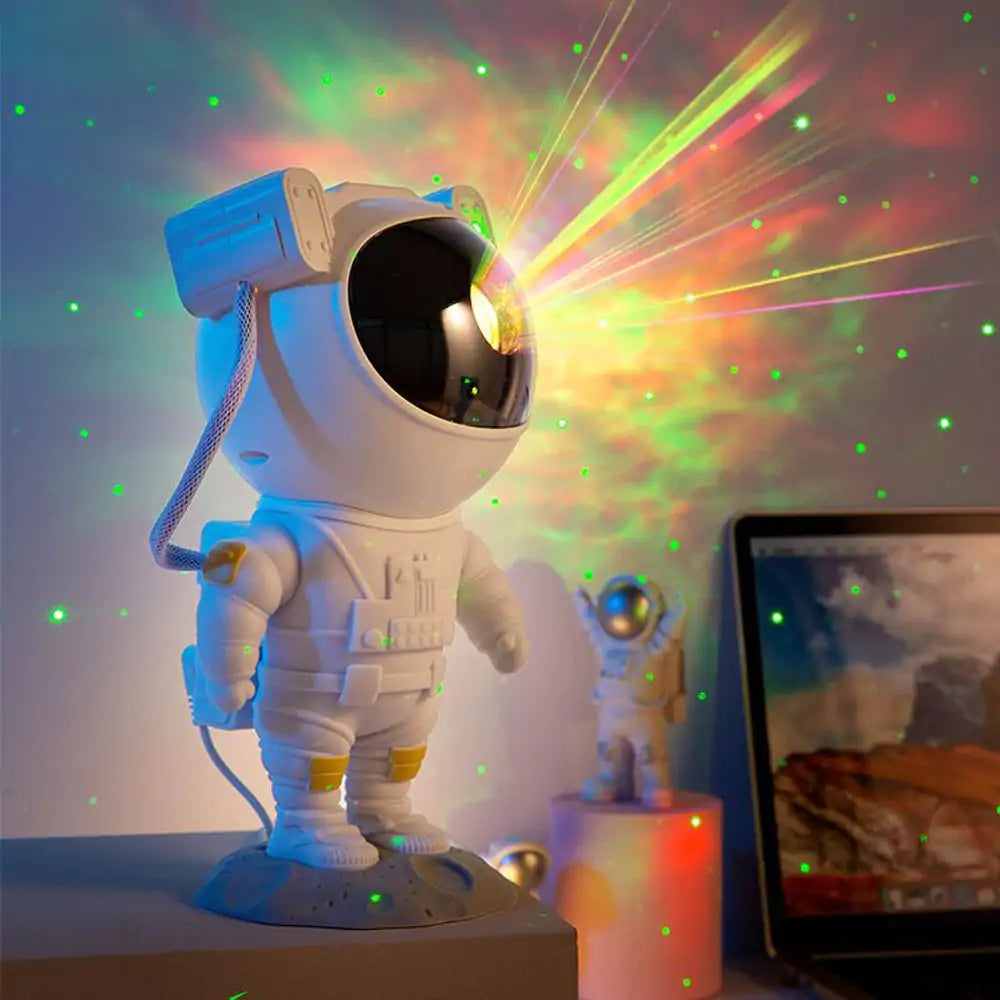 Astronaut Star Projector: Galaxy Projector & Night Light